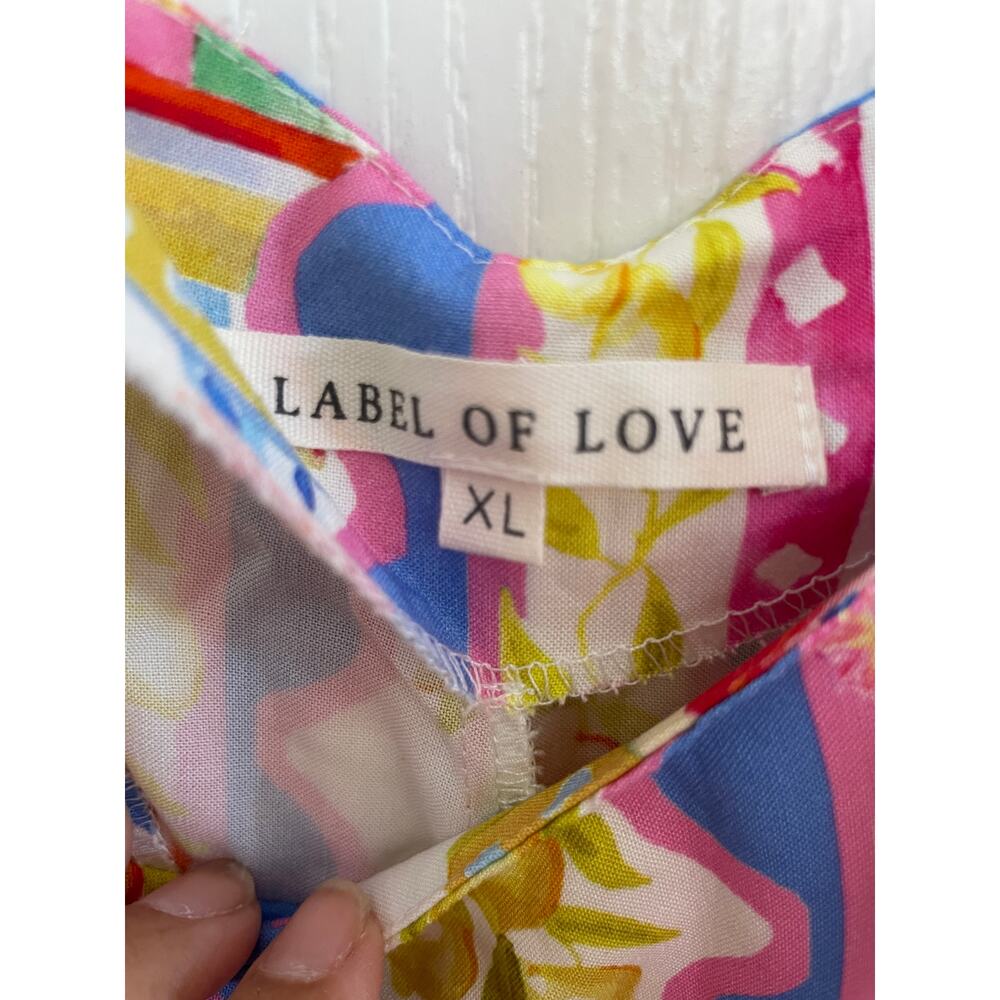 Label of Love Australia Printed Rayon Maxi Dress Womens XL - Picture 7 of 7